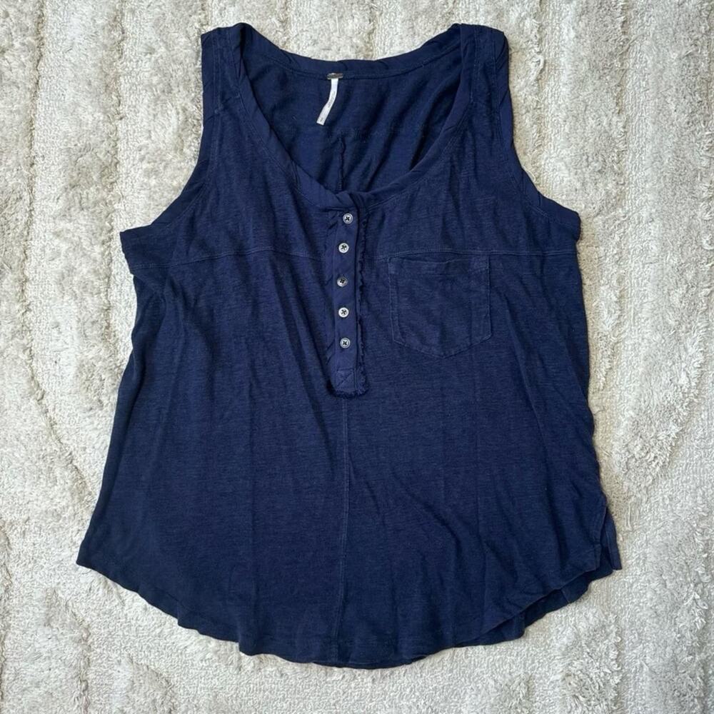 Free People Traveler Linen Tank